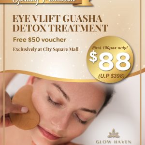 City Square Mall Outlet Exclusive! Eye V-lift Guasha Detox Treatment First Trial - $88 (UP $398)