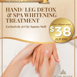 City Square Mall Outlet Exclusive! Hand or Leg Detox & Spa Whitening Treatment First Trial - $38 (UP $98)